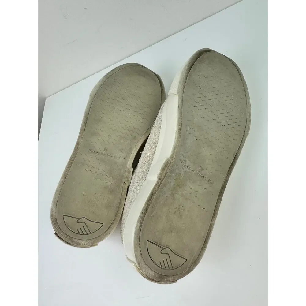 SWC Stepney Workers Club Dellow Suede Low Top Sneakers Beige Casual Size 38